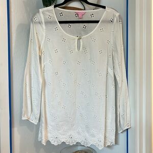 Lily Pulitzer Eyelet Top
